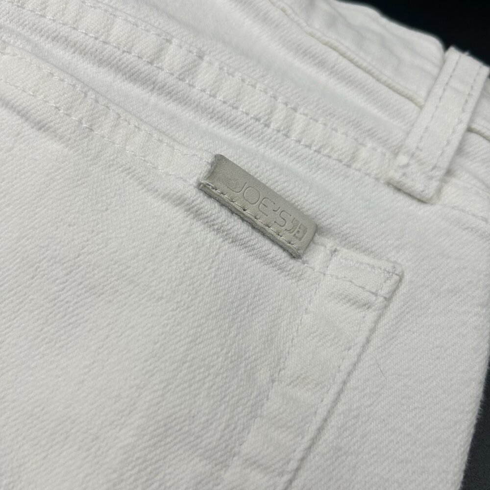 Joe’s Jeans White Straight Ankle High Rise Denim Sz 28 Made in USA - Picture 3 of 5